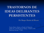 TRASTORNOS DE IDEAS DELIRANTES PERSISTENTES