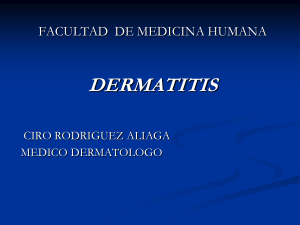Dermatitis de contacto alérgica por cromo (calzado).