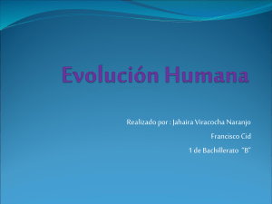 Evolución Humana
