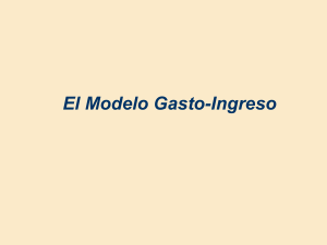 Modelo gasto ingreso