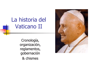 Juan XXIII - Pastoral Planning