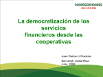 ¿Qué es “democratización” de los servicios