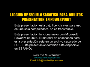 Slide 1 - Teach With Power