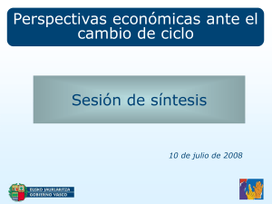 Julián Pérez Situación actual y perspectivas de la economía