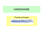 Hardware de un ordenador