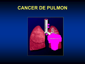 CANCER PULMONAR