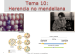 Tema 10: Herencia no mendeliana y elementos genéticos móviles