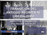 transición del antiguo regimen al liberalismo
