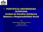el balance social - Pontificia Universidad Javeriana