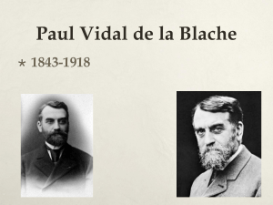 Paul Vidal de la Blache