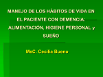 Cuidado para las actividades básicas y la prevención de accidentes