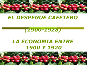 el despegue cafetero