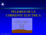 PELIGROS DE LA CORRIENTE ELECTRICA