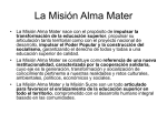 Misión Alma Mater