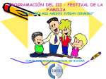 programa del iii festival de la familia