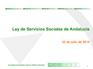 Ley de Servicios Sociales de Andalucía
