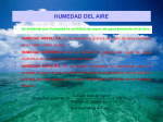 humedad del aire - Biblioteca de la UNS