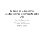 La Crisis de la Economia Estadouniense y su Impacto sobre Chile