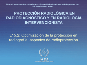 15. Optimización de la protección en radiografía: Parte 2 - RPOP