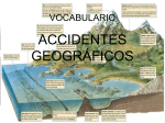 VOCABULARIO ACCIDENTES GEOGRAFICOS