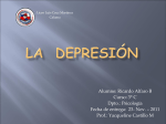 Depresion - Liceo Luis Cruz Martínez