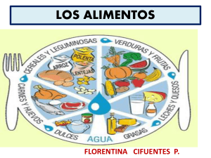 los alimentos - Colegio Santa Sabina