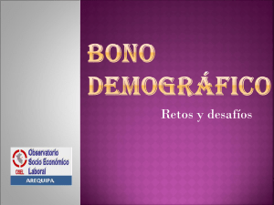 Bono demogr&aacute;fico