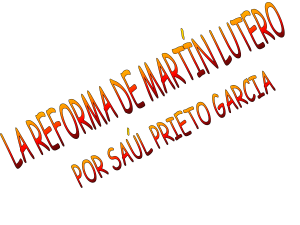 Martín Lutero - socialessecundariaeso