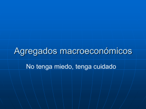 Agregados macroeconómicos