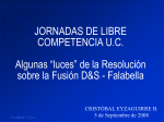 retail integrado - Centro de Libre Competencia UC