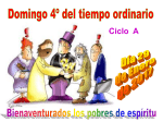 IV Domingo del Tiempo Ordinario Ciclo A. San Mateo 5, 1-12a