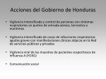 Acciones del Gobierno de Honduras
