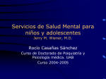 Servicios de Salud Mental para niños y adolescentes Jerry M