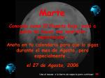 Marte en Agosto 2006
