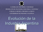 Fases de la Industrialización Argentina