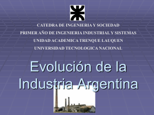 Fases de la Industrialización Argentina