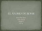 el átomo de böhr - Modelo Atómico de Bohr