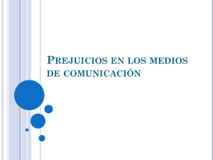 Prejuicios en los medios