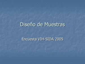 ISO-8859-1?Q?Dise=F1o_de_Muestras_-_Encuesta_VIH