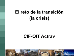 El reto de la transición