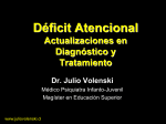 Déficit Atencional - Dr. Julio Volenski