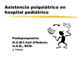 Asistencia psiquiátrica en hospital pediátrico