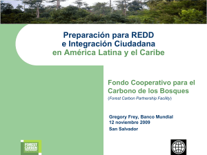 The Forest Carbon Partnership Facility in the Latin America and