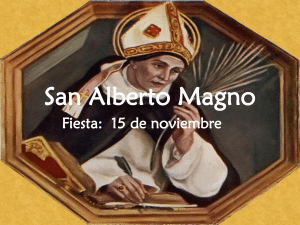 San Alberto Magno - Eduardo Alfonzo Reyes Medina