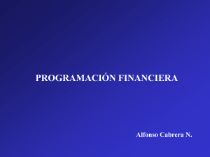 Programación Financiera