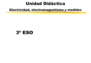 "Electricidad, electromagnetismo y medidas"