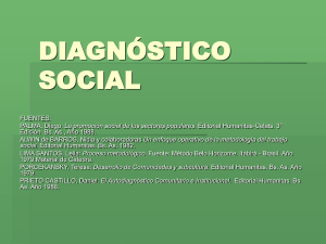 diagnóstico social