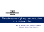 Patología neurológica y neuromuscular en el paciente