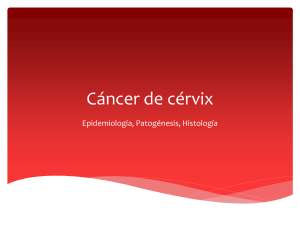 Presentación Cáncer de Cervix