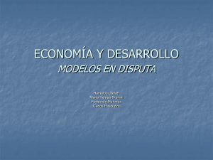 Economía y Desarrollo Modelos en Disputa